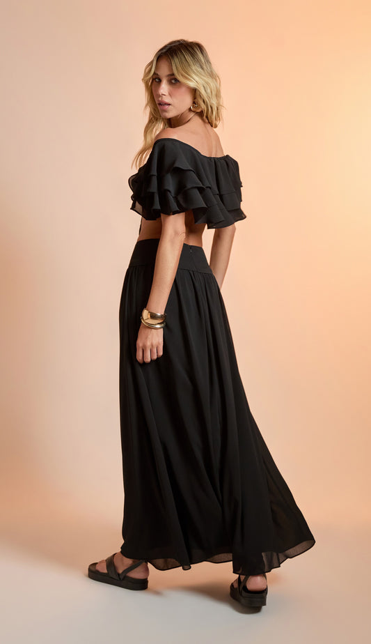 Conjunto Barcelona Preto