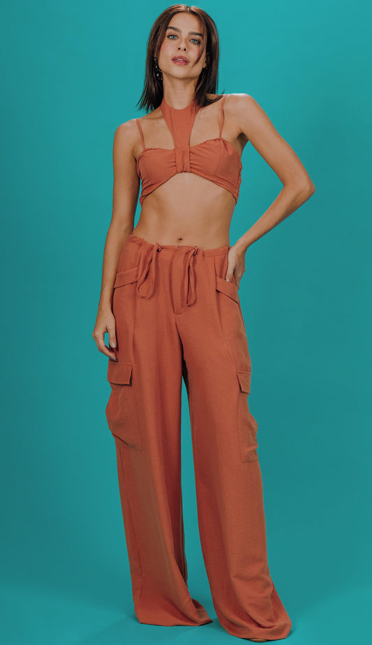 Conjunto Chiara Caramelo