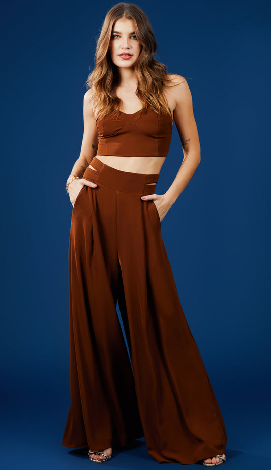 Conjunto Ellen Caramelo