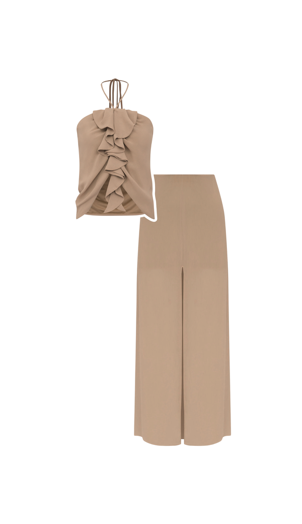 Conjunto Emília Mocha