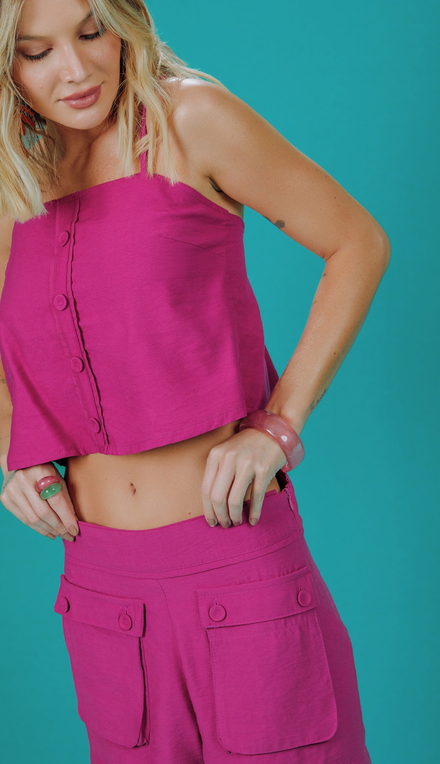 Conjunto Eudora Magenta