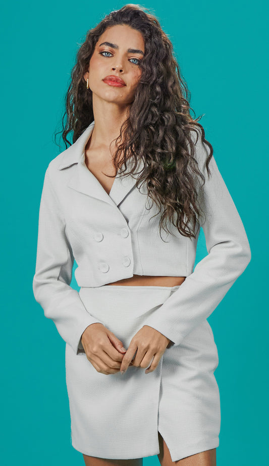 Conjunto Florisbela Cinza