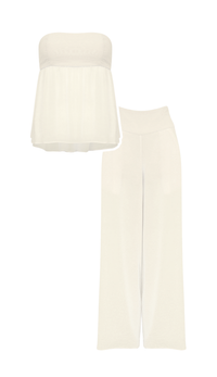 Conjunto Gemma Off White