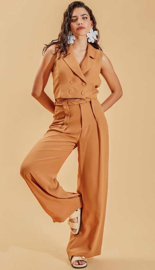 Conjunto Gwen Caramelo