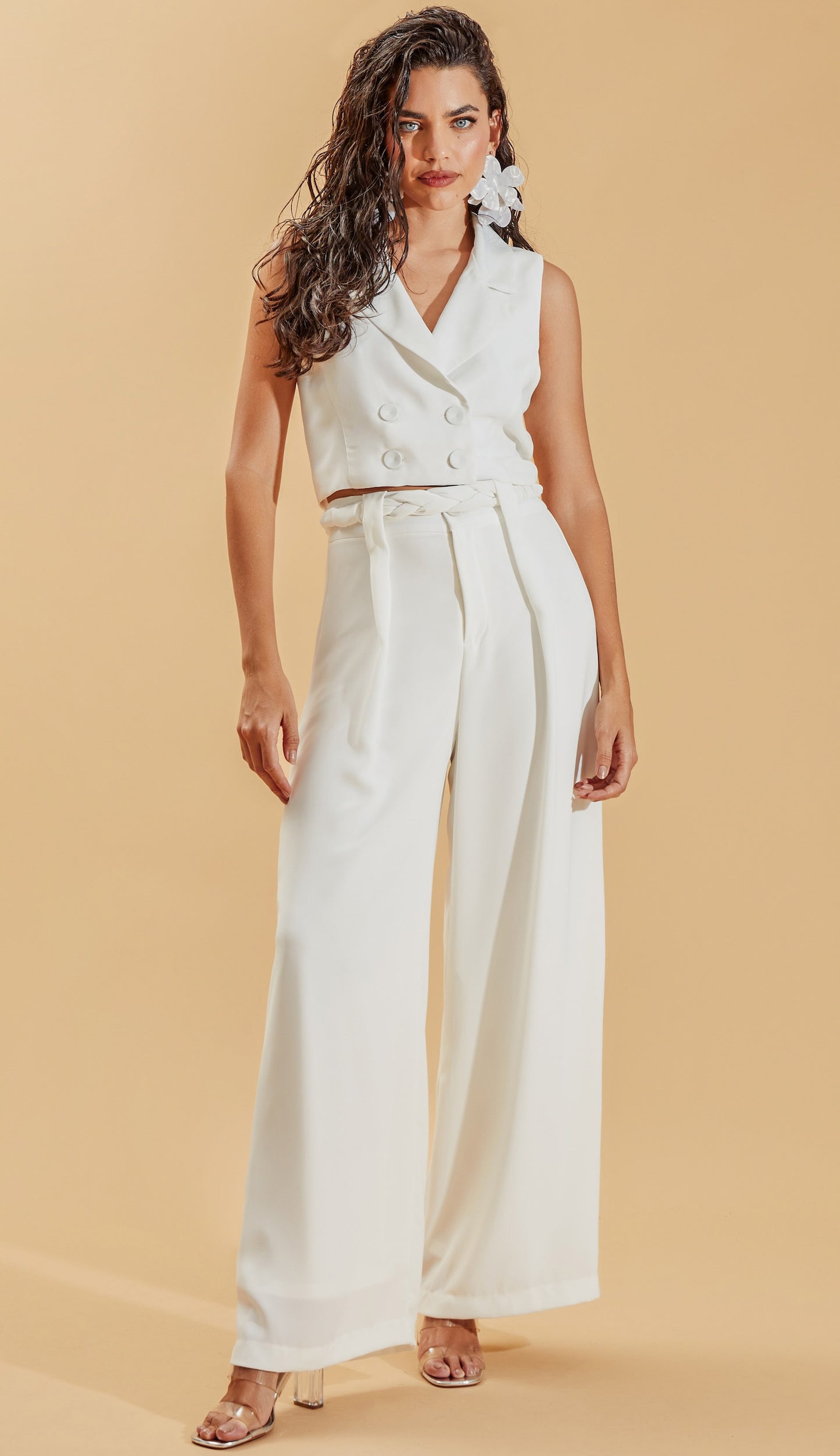 Conjunto Gwen Off White