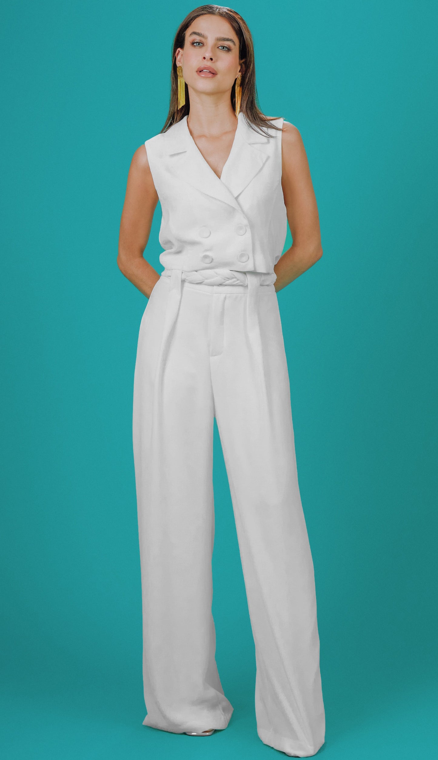 Conjunto Gwen Off White