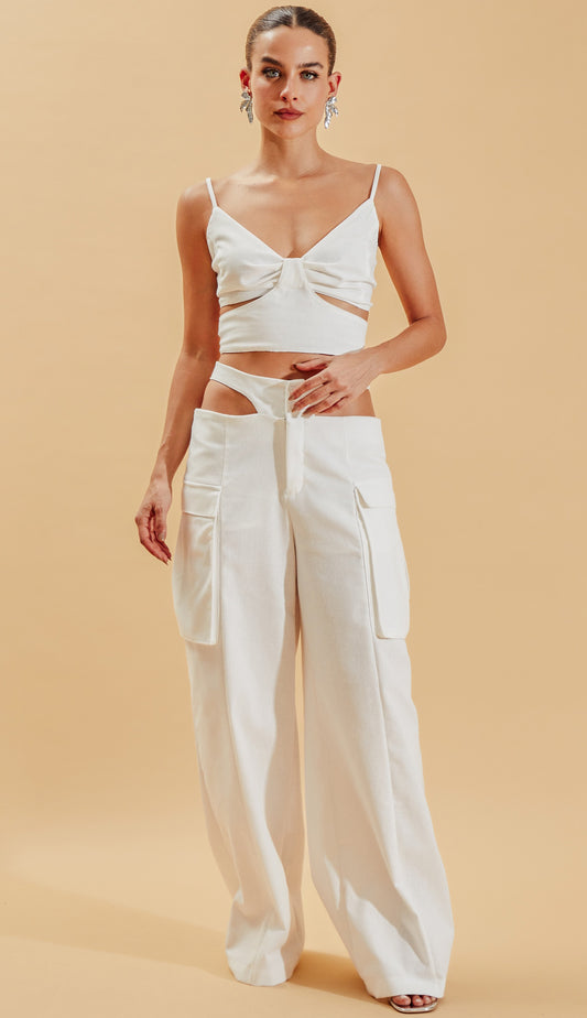 Conjunto Jasmim Off White