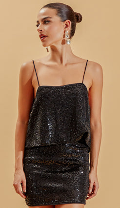 Conjunto Jasmine Preto