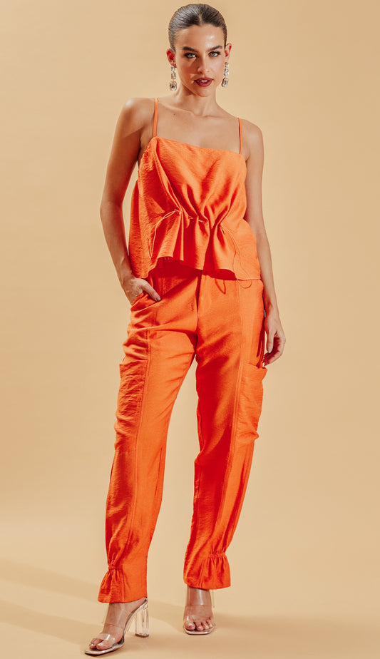 Conjunto Joyce Laranja