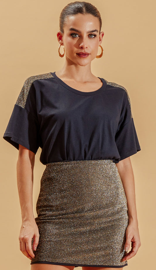 Conjunto Juca Preto/dourado