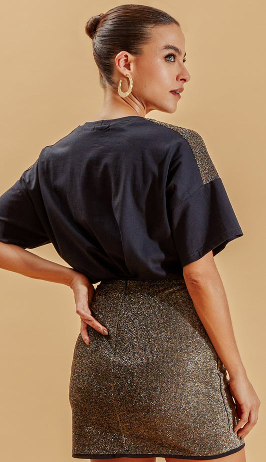 Conjunto Juca Preto/dourado