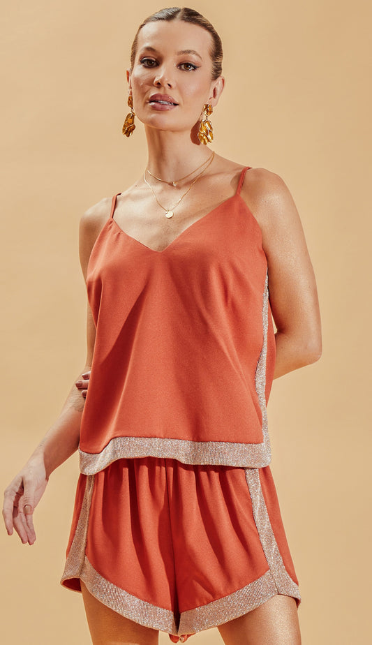 Conjunto Juno Caramelo