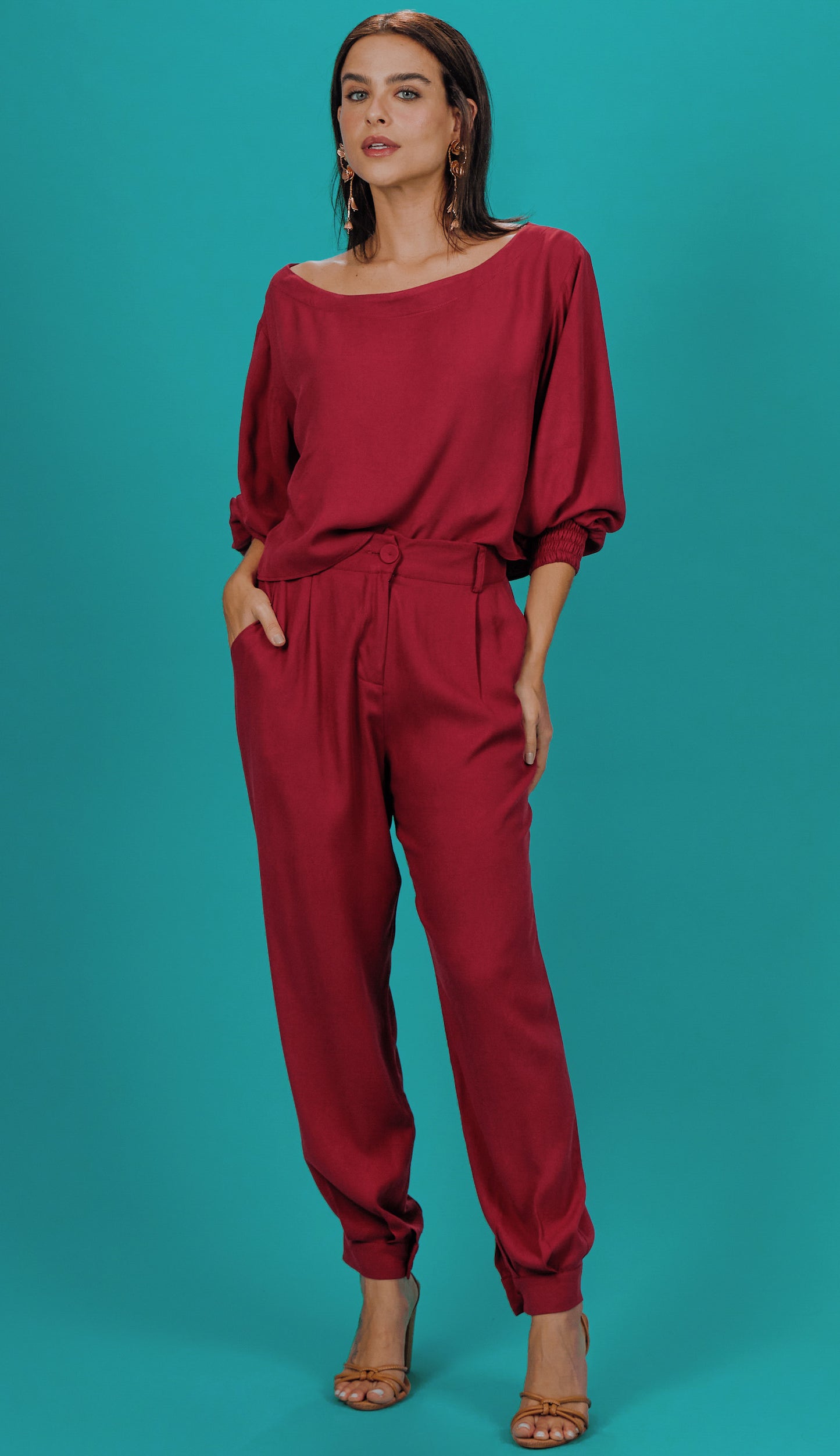 Conjunto Tatiana Cereja