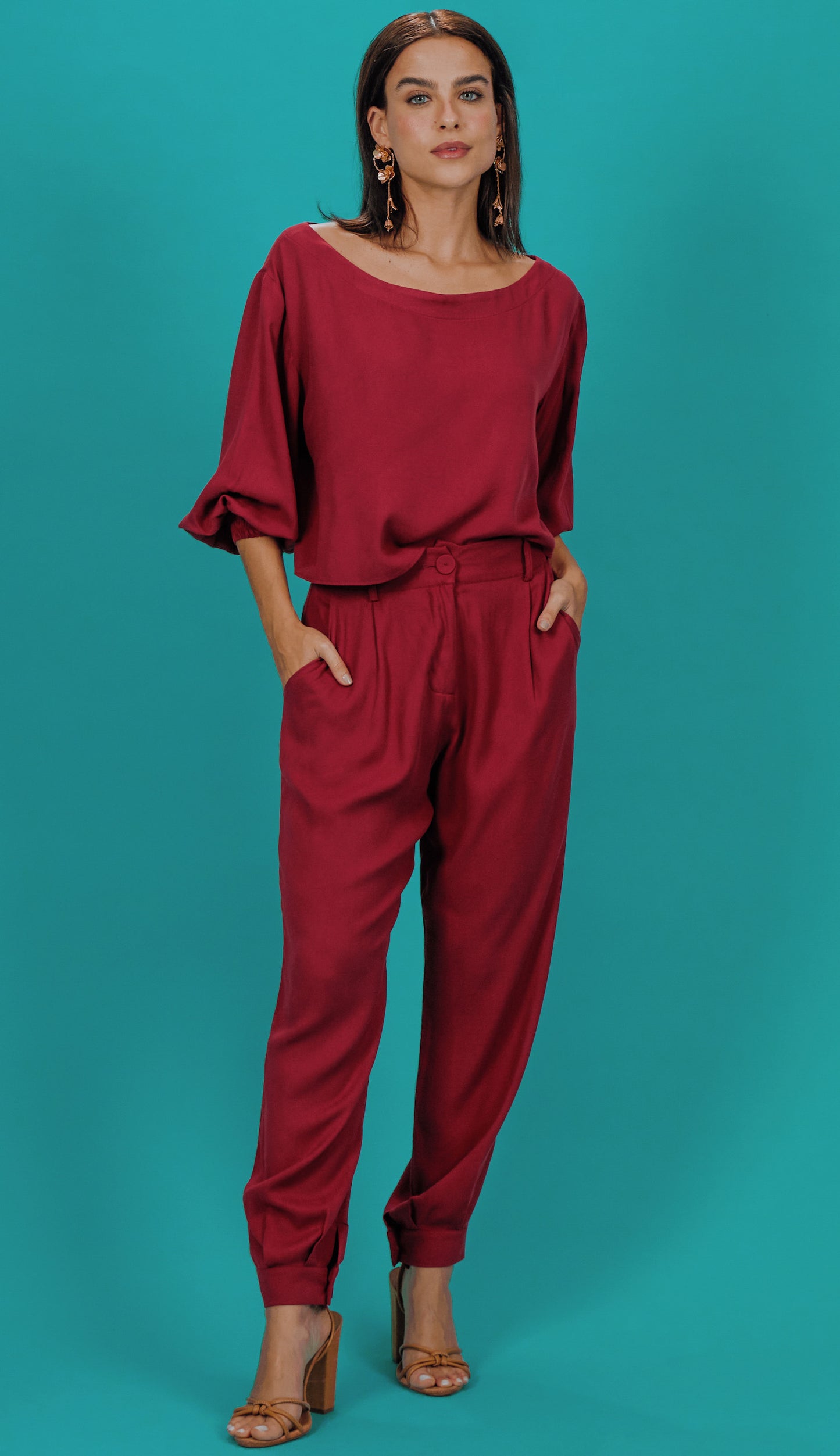 Conjunto Tatiana Cereja