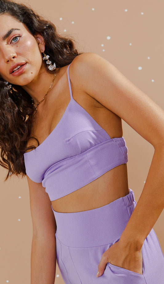 Conjunto Tina Lilás