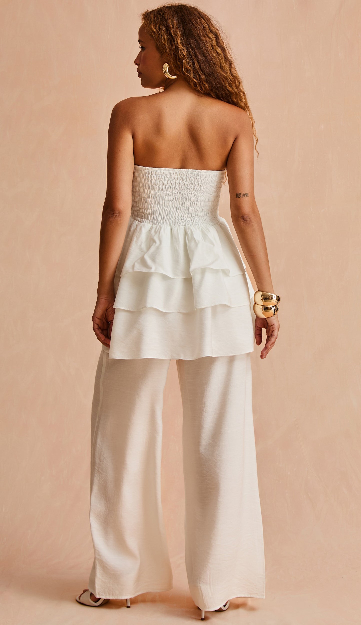 Conjunto Tony Off White