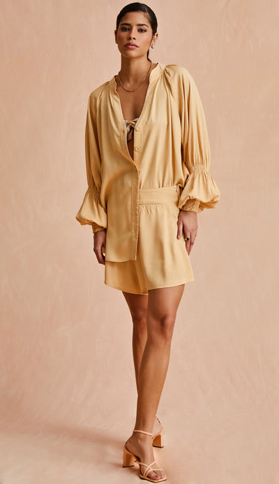 Conjunto Vivian Amarelo