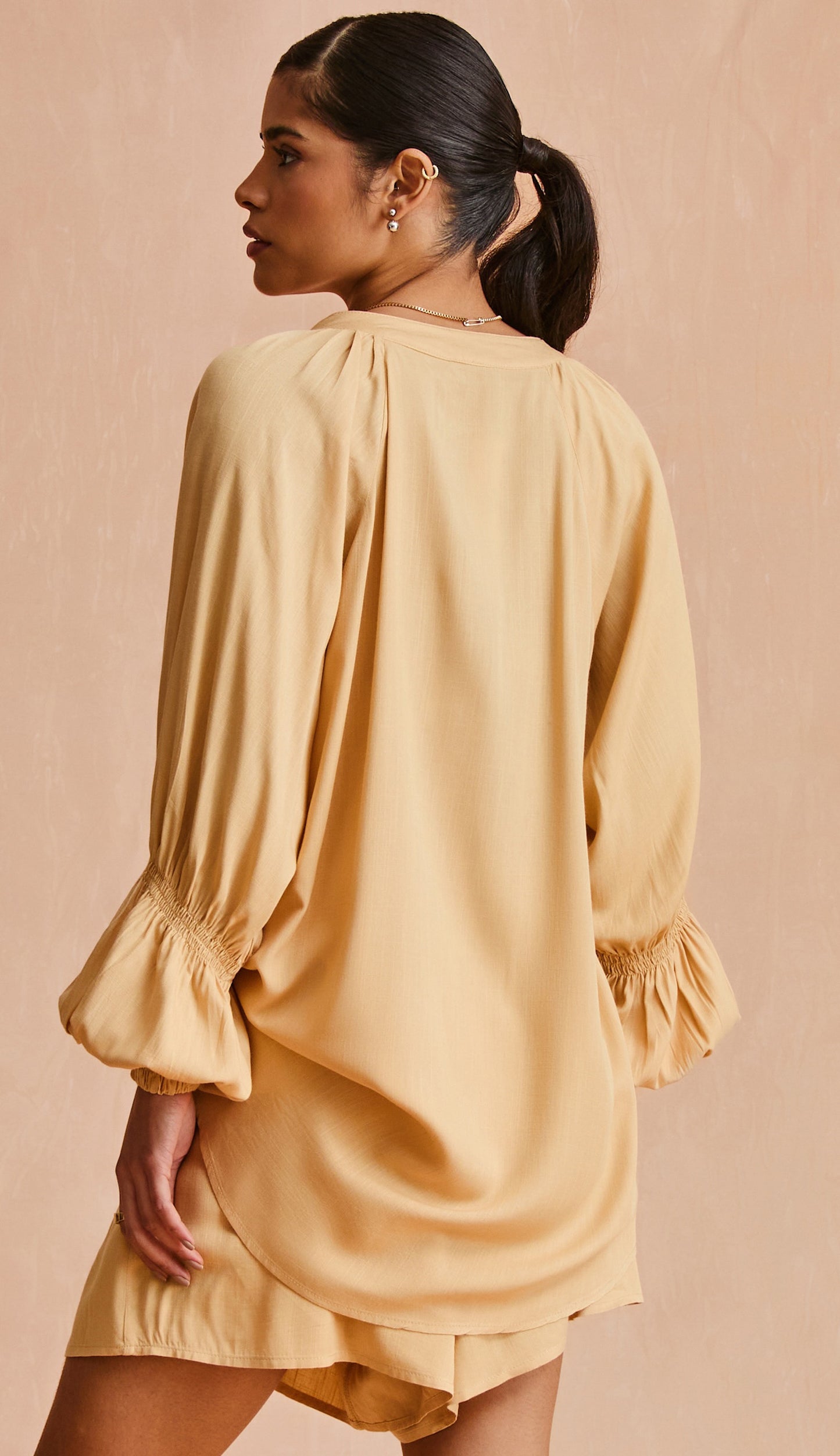 Conjunto Vivian Amarelo