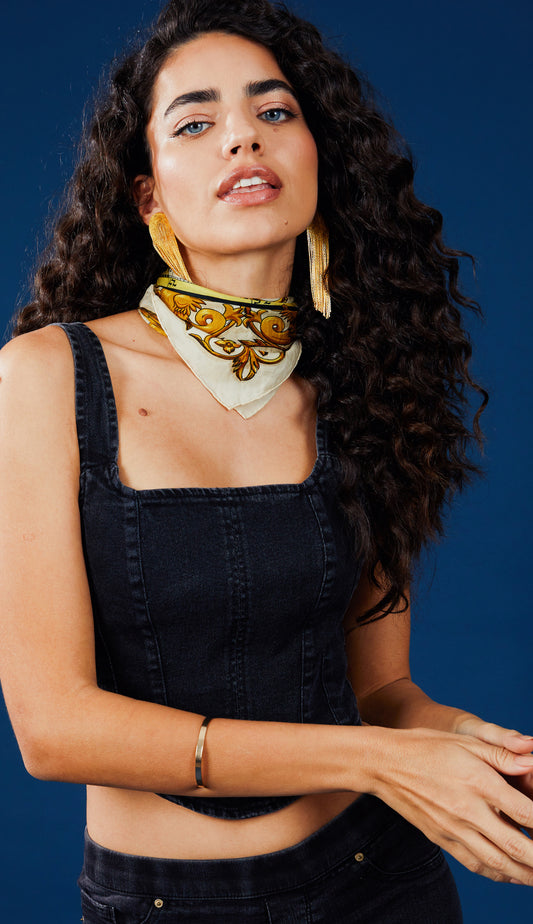 Cropped Chelsea Preto