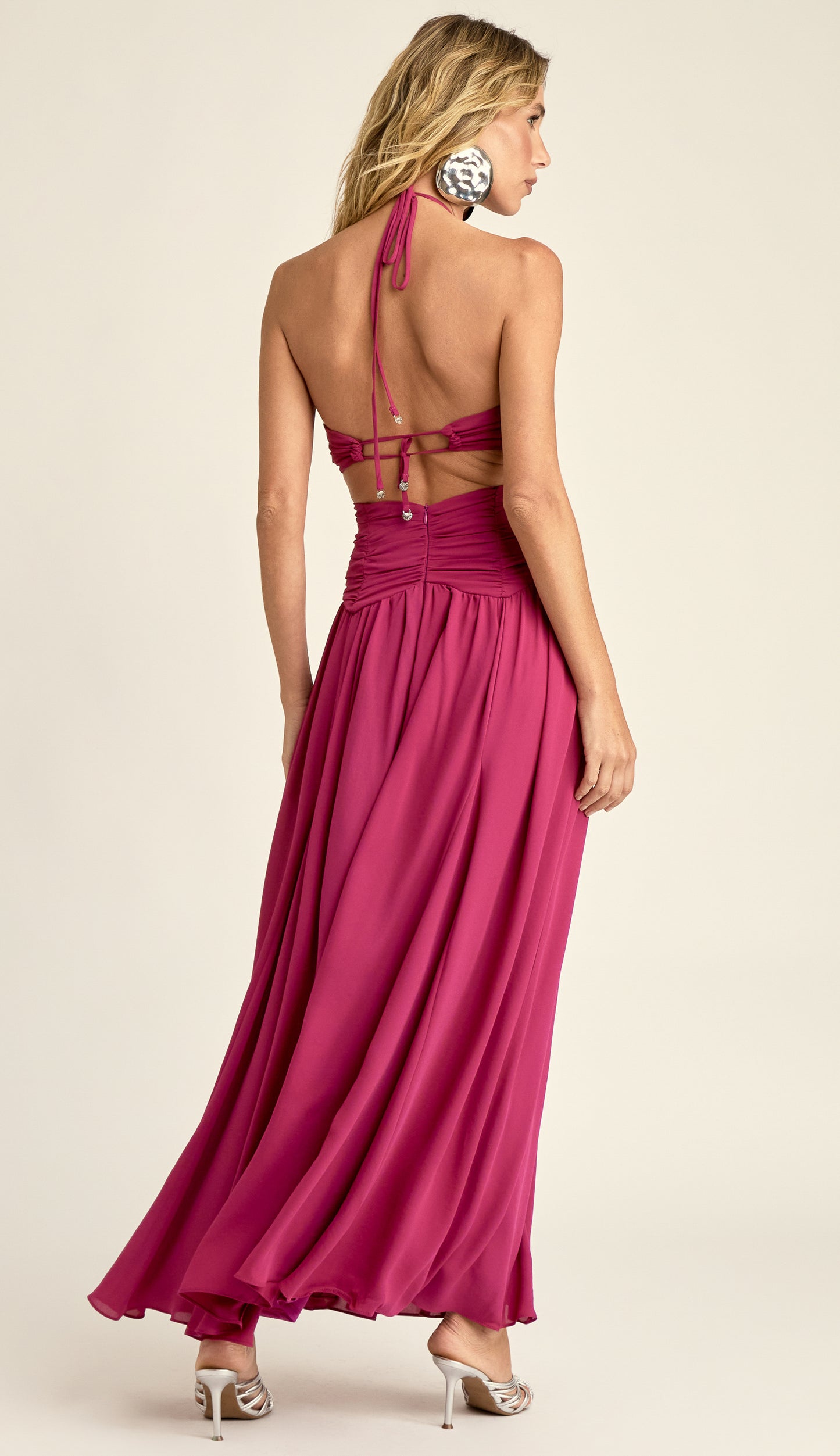 Vestido Destiny Framboesa