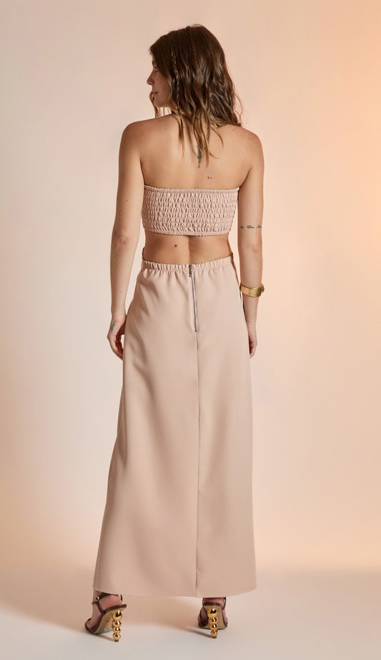 Vestido Érica Nude