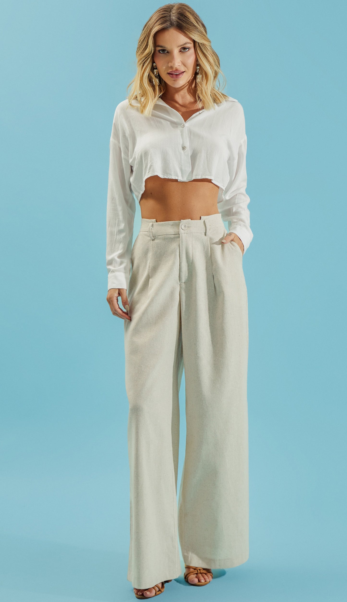 Calça Evangelina Natural