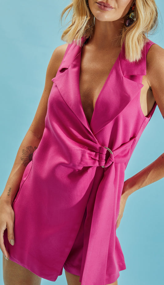 Macaquinho Fabrice Magenta