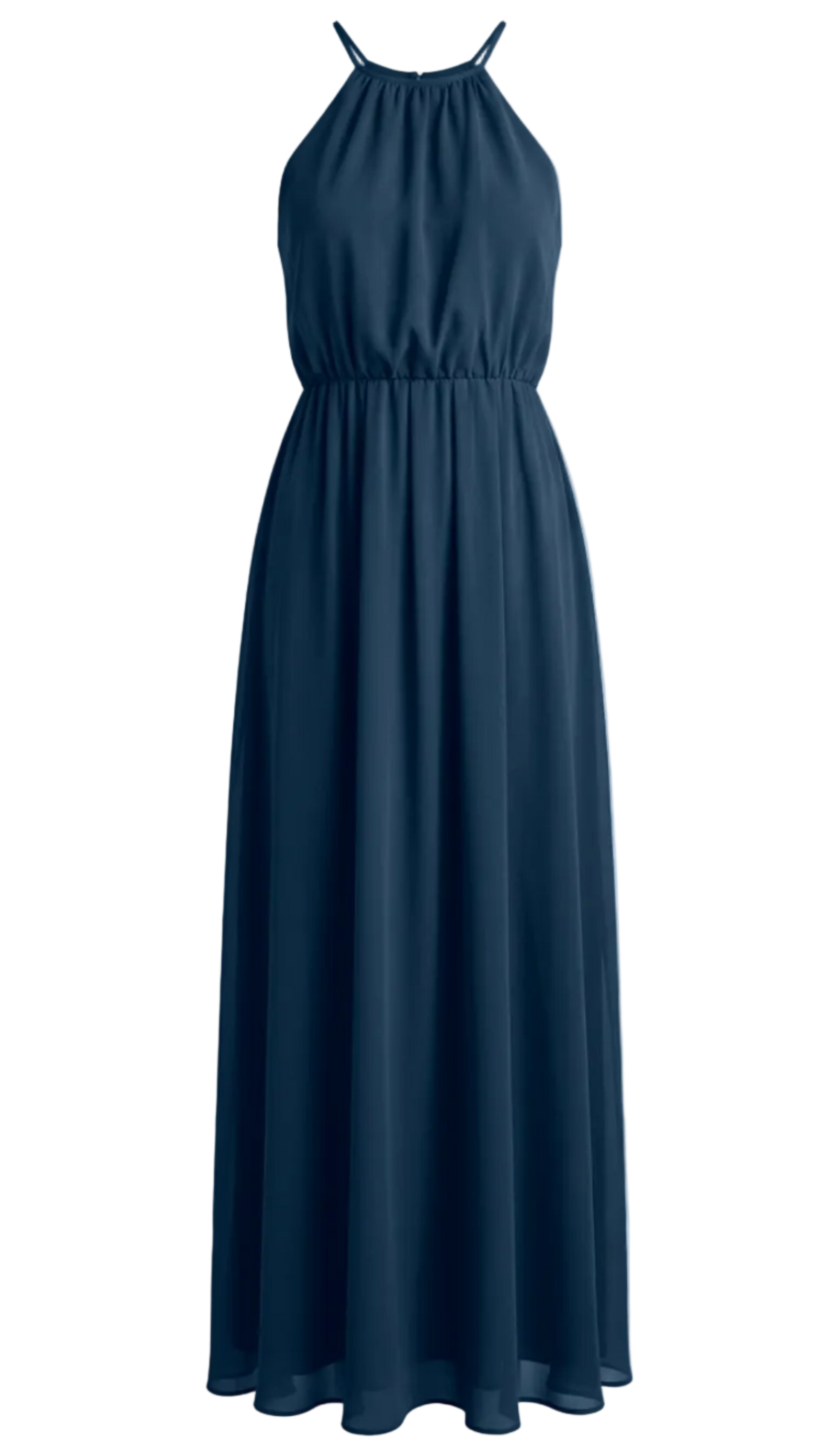 Vestido Longo Festa Crepe Chiffon Filipa Marinho | Laguna