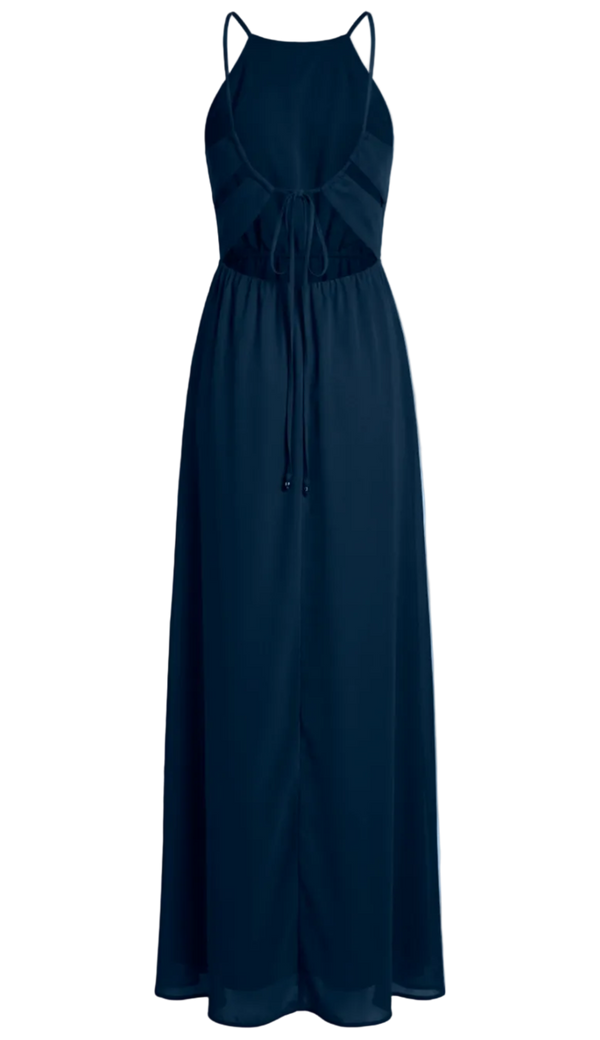 Vestido Longo Festa Crepe Chiffon Filipa Marinho | Laguna