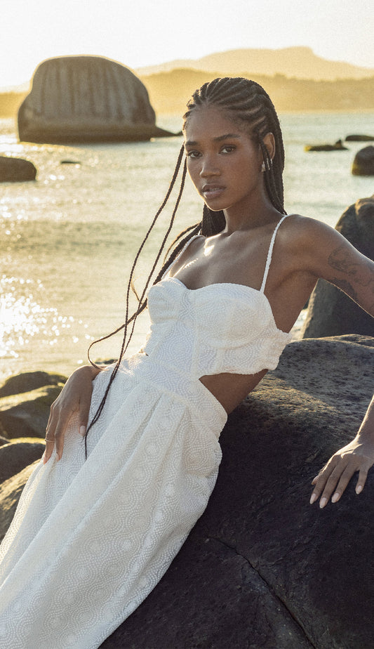 Vestido Grata Off White