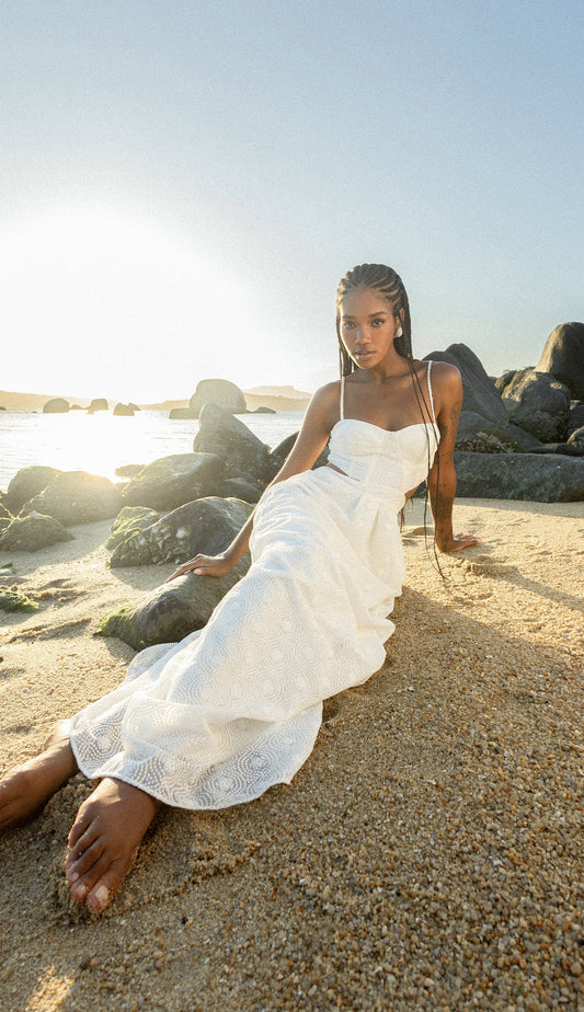 Vestido Grata Off White