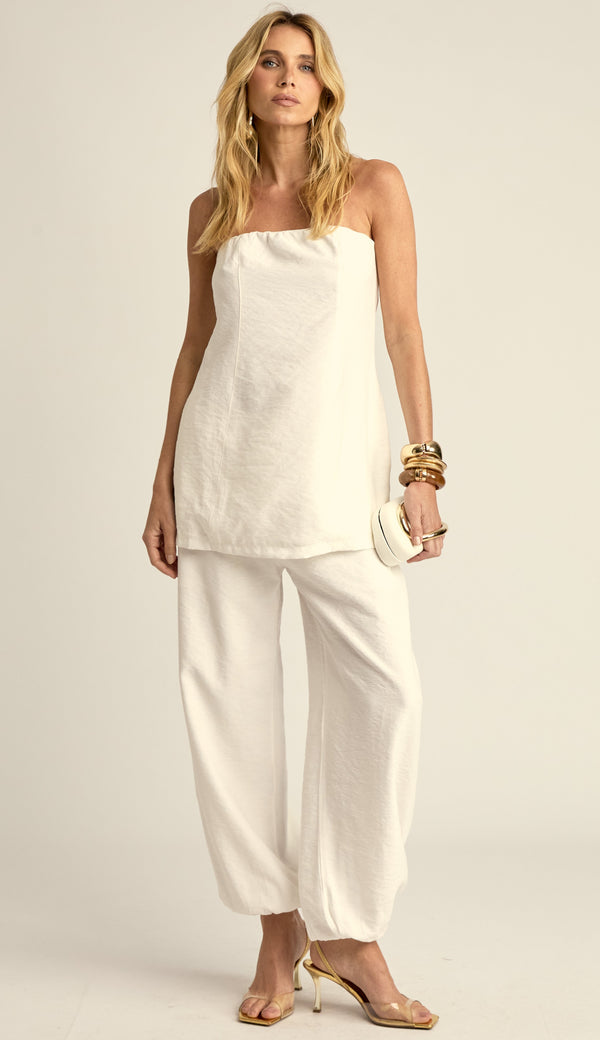 Conjunto Longo Alfaiataria Georgia Off White | Laguna
