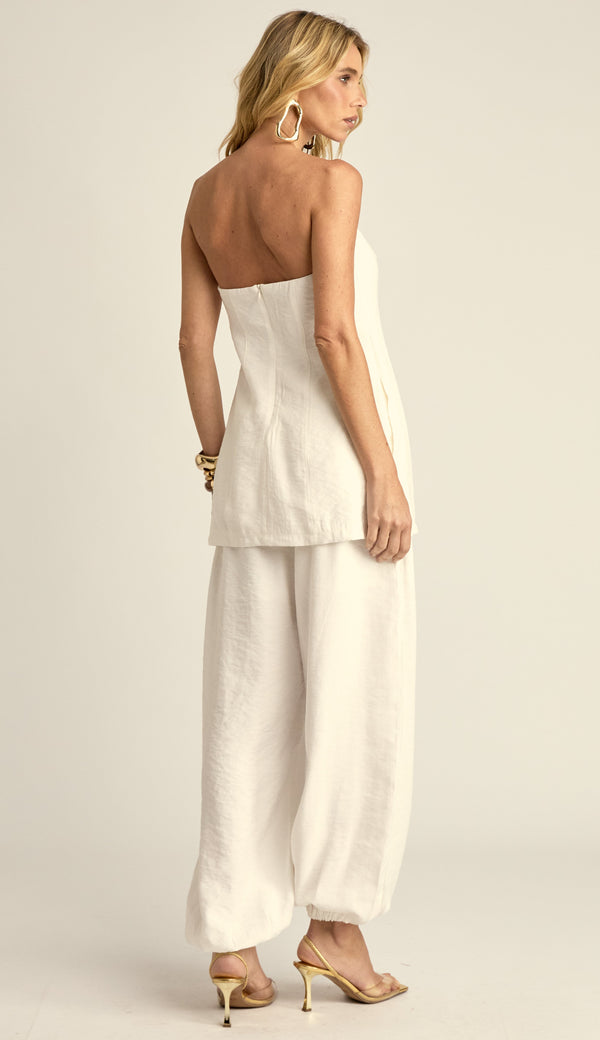 Conjunto Longo Alfaiataria Georgia Off White | Laguna