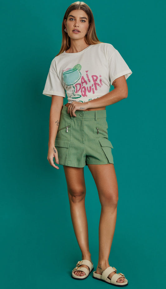 Shorts Geralda Verde