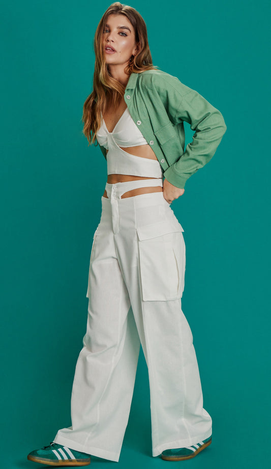 Conjunto Jasmim Off White