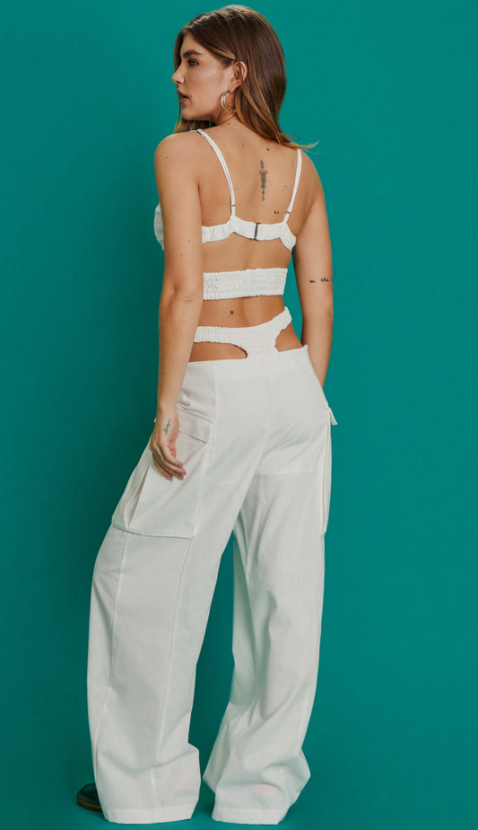 Conjunto Jasmim Off White