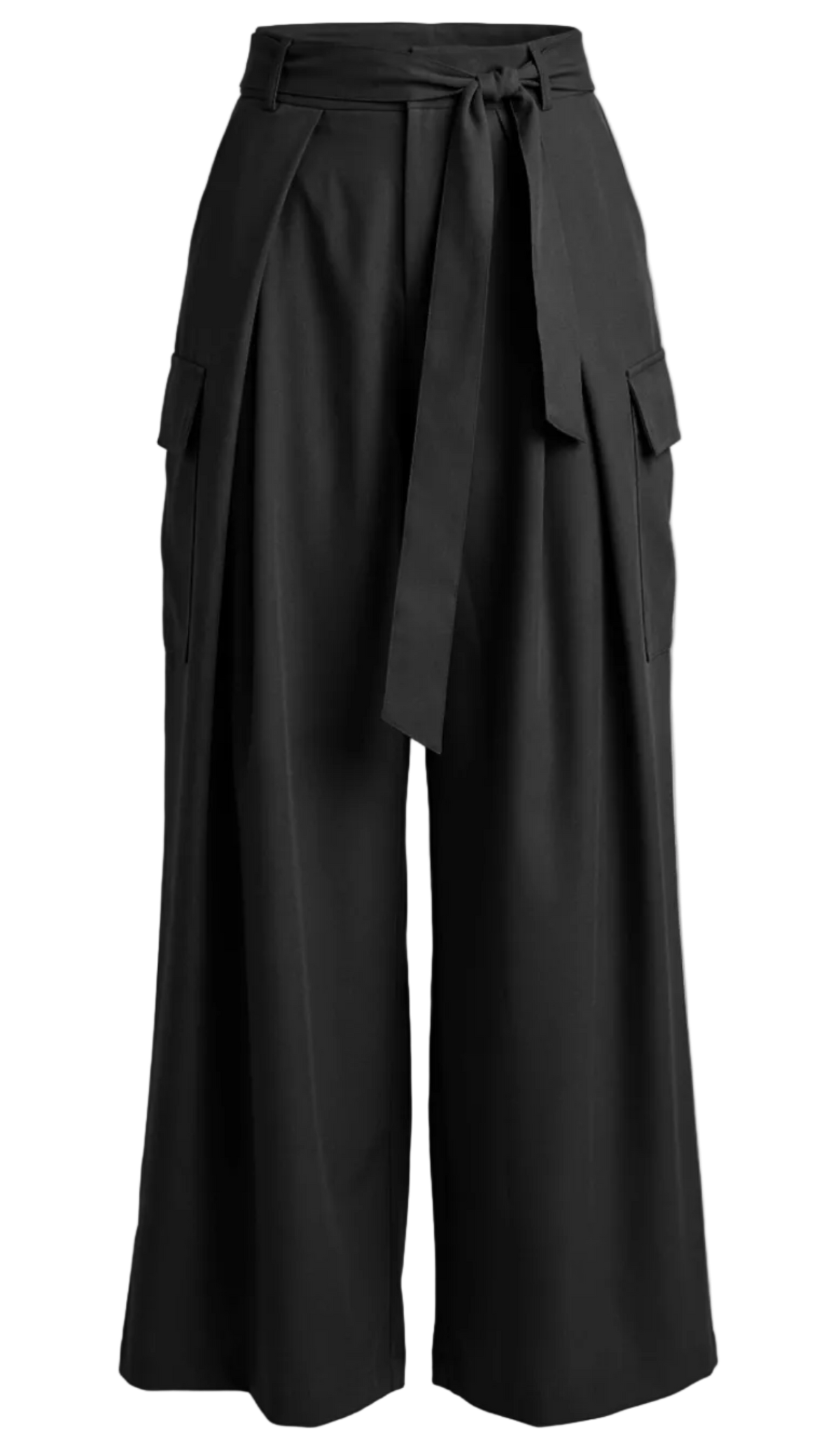 Calça Pantalona Alfaiataria Kerley Preto | Laguna