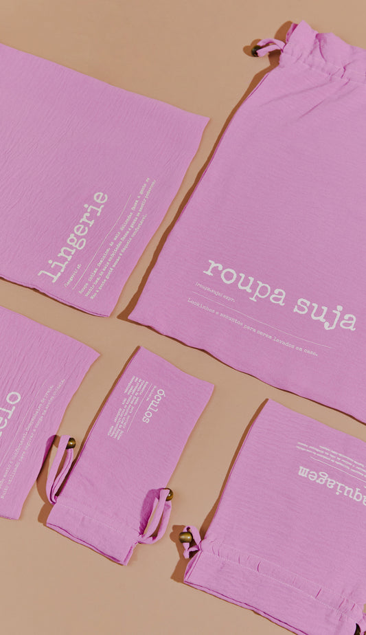 Kit De Viagem Erin Lilás