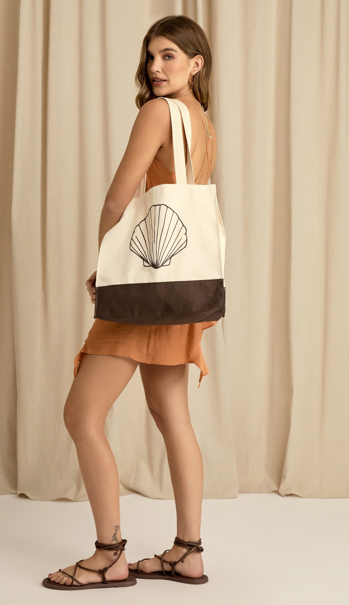 Bolsa Lagunita Marrom