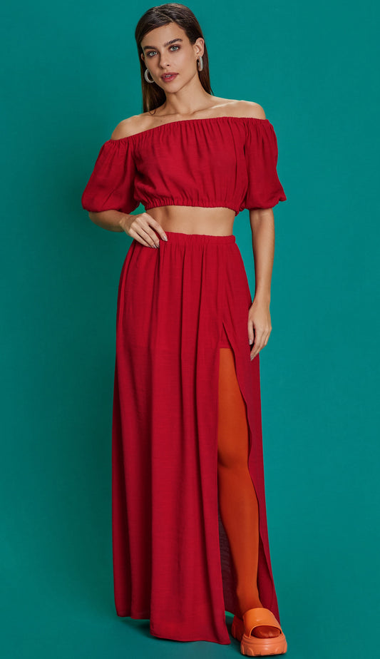 Conjunto Leca Cereja