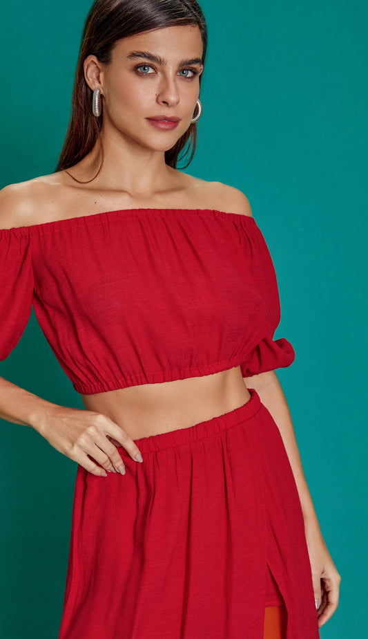 Conjunto Leca Cereja