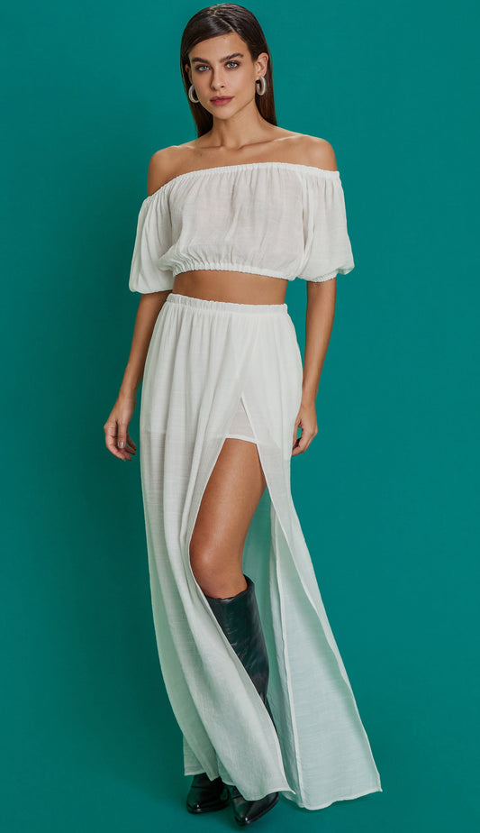 Conjunto Leca Off White