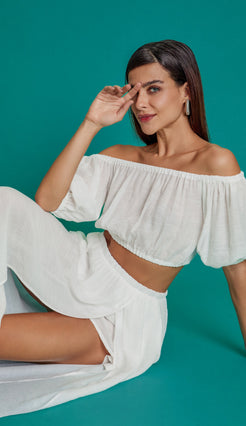 Conjunto Leca Off White