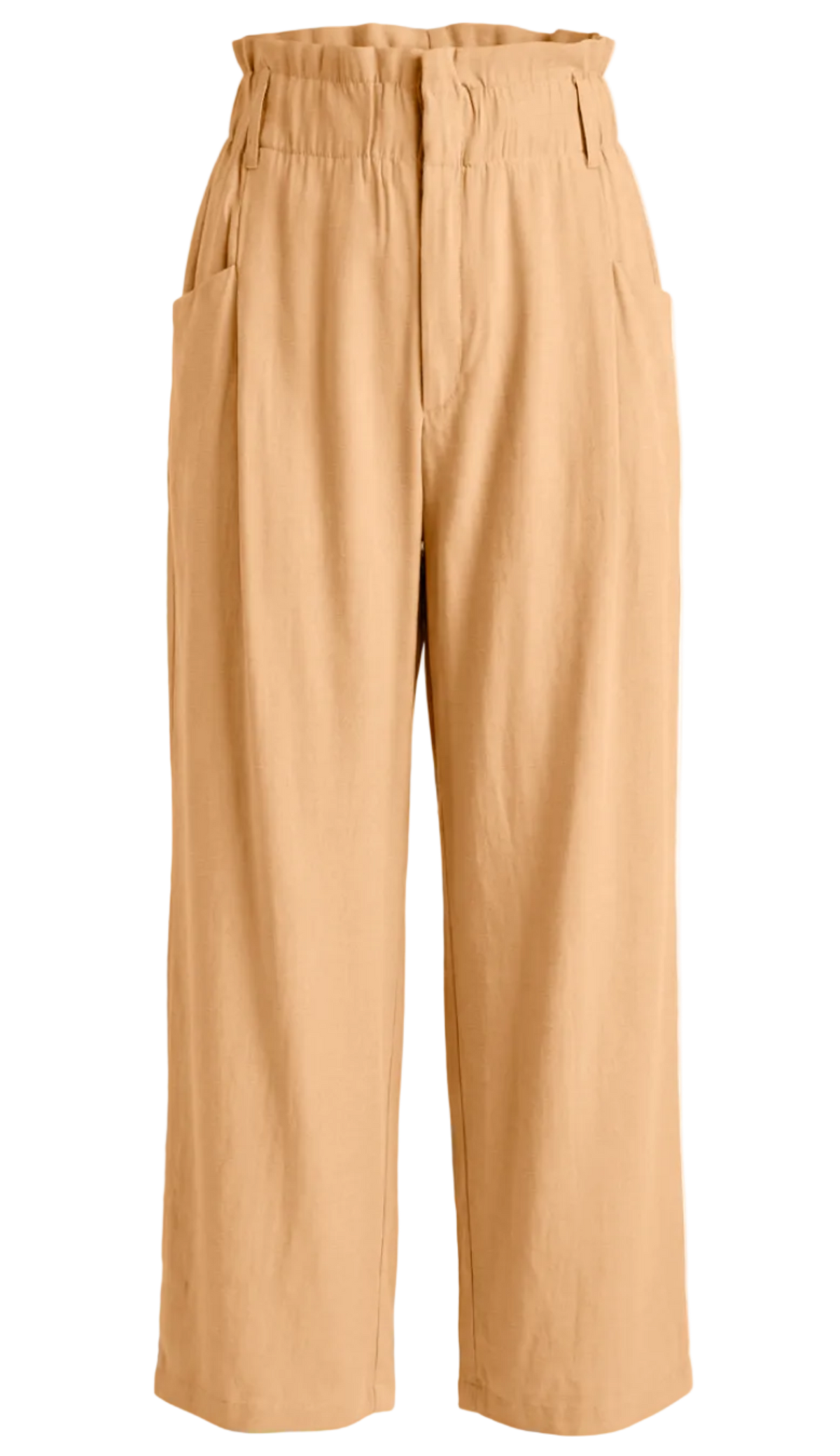 Calça Clochard Alfaiataria Textura Lili Caqui | Laguna