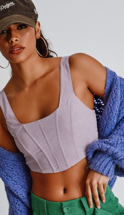 Blusa Lucia Lilás