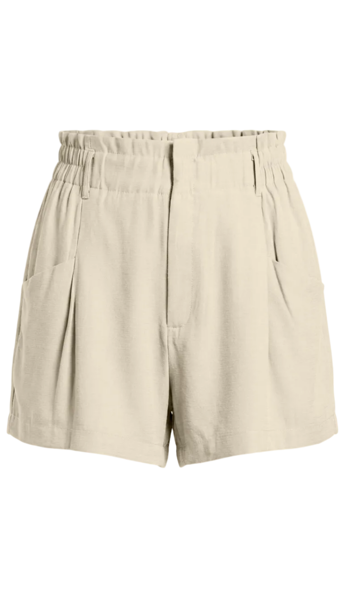 Shorts Clochard Alfaiataria Textura Lulu Off White | Laguna
