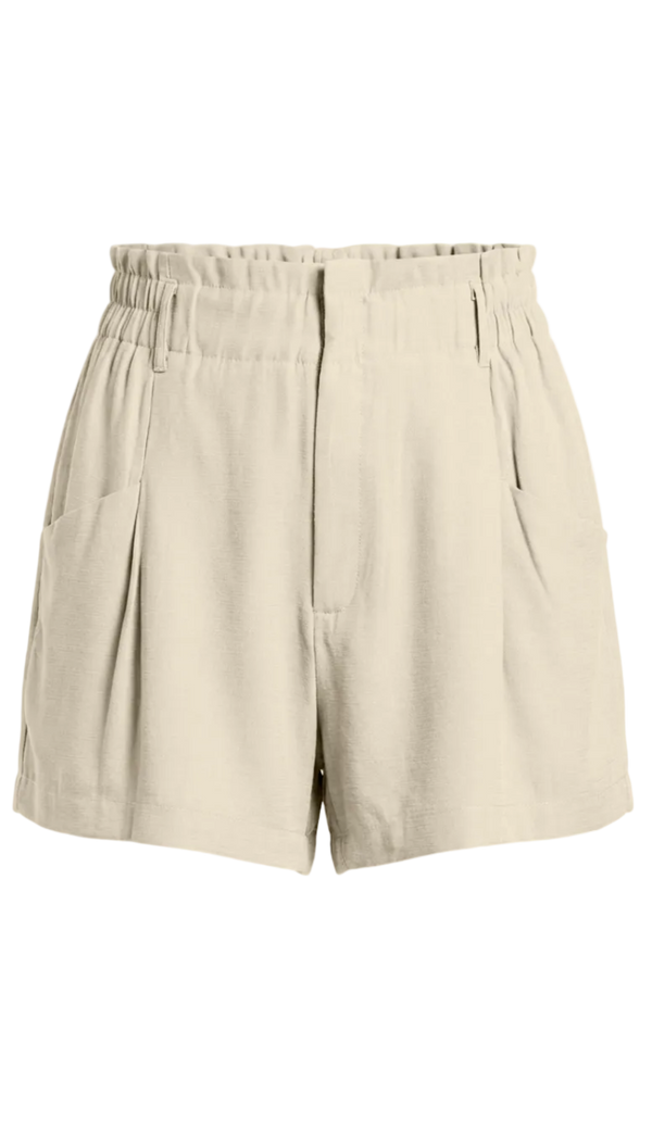 Shorts Clochard Alfaiataria Textura Lulu Off White | Laguna
