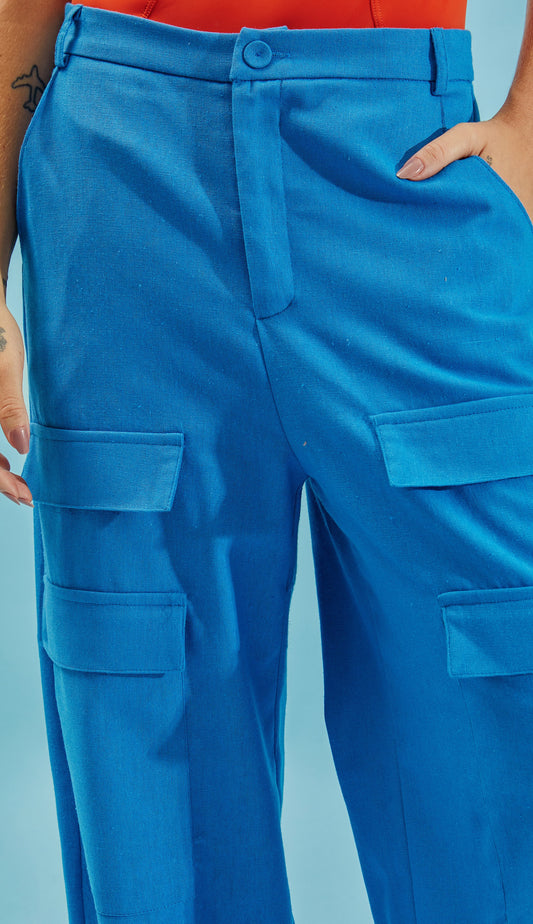 Calça Catarina Azul