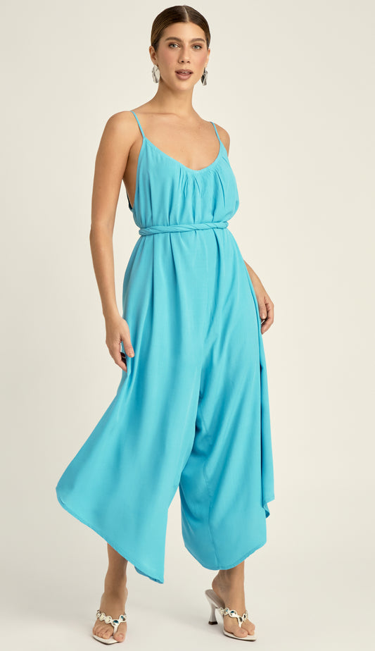 Macacão Maitê Azul