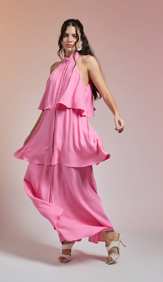Vestido Malibu Rosa